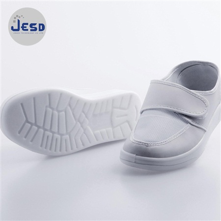 名稱：PU/PVC/SPU防靜電魔術貼網眼鞋